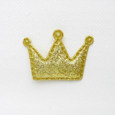 Украшение "Корона", золото, 30*42мм