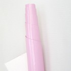 ОБРАЗЕЦ - искусственная кожа, лакированная, розовая